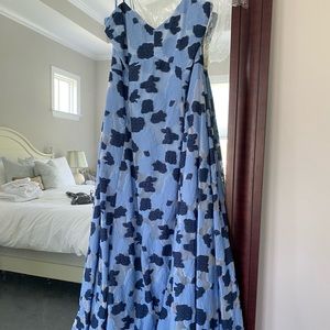 Badgley Mischa blue gown.